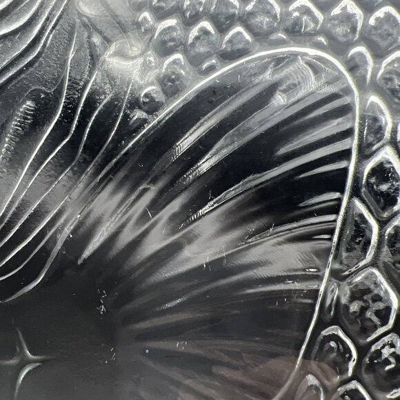 Vintage Arcoroc Fish Platter Plate Poisson Tempered Clear Glass 15.25" France - Picture 9 of 10